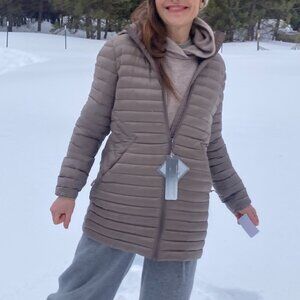 NEW 32 DEGREE WOMEN'S ULTRA-LIGHT DOWN PACKABLE Quilted JACKET S and M size